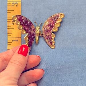 Reticular Butterfly Brooch